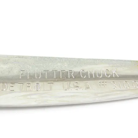 Dardevle Flutter-Chuck Cuiller Ondulante, Nickel / Vert, 8g, #1625