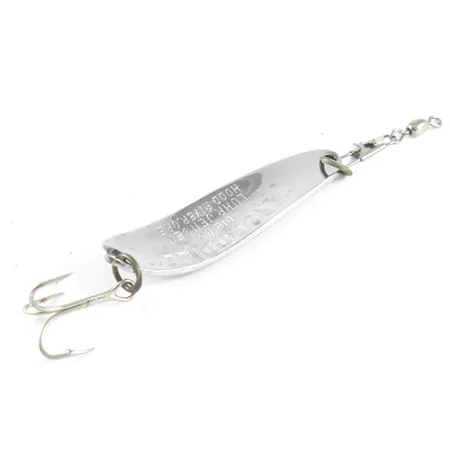 Luhr Jensen Krocodile Die #3 Cuillère, Nickel martelé, 9g, #1634