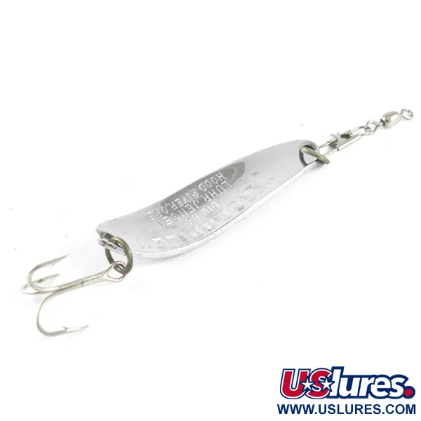 Luhr Jensen Krocodile Die #3 Cuillère, Nickel martelé, 9g, #1634