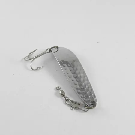 Luhr Jensen Krocodile Die #3 Cuillère, Nickel martelé, 9g, #1634