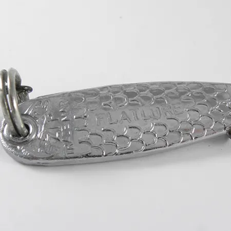 Zip Flatlure Jig Vertical, Argent, 44g, Motif Écailles, #1694