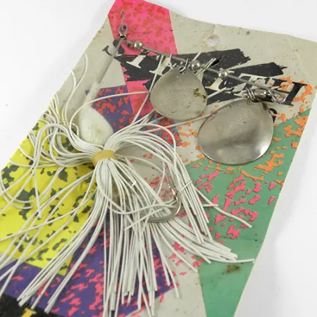 Jackson Stealth Spinnerbait, Laiton / Blanc, 21g, Leurre JDM, #1710