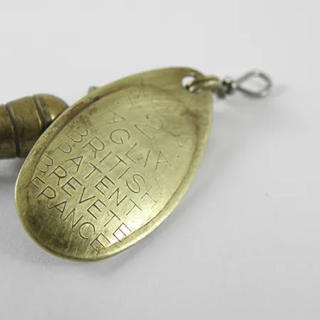 Mepps Aglia 2 Cuiller tournante, Laiton, 4,5g, Marquages, #1717