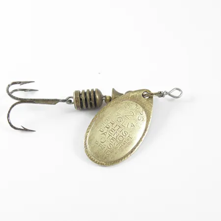 Mepps Aglia 2 Cuillère, Laiton, 4.5g, Marquage brevet, #1718