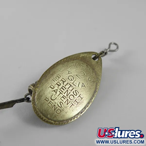 Mepps Aglia 2 Cuillère, Laiton, 4.5g, Marquage brevet, #1718