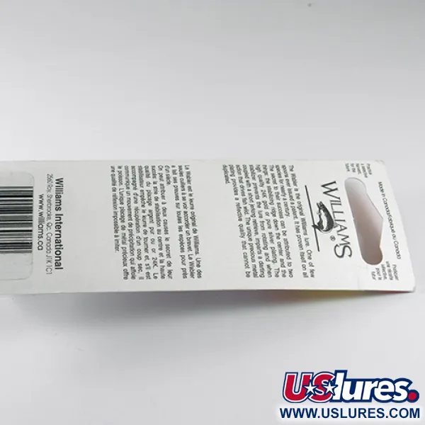 Williams Wabler W60 Cuillère, Violet/Argent, 21g, Argentée, #1736