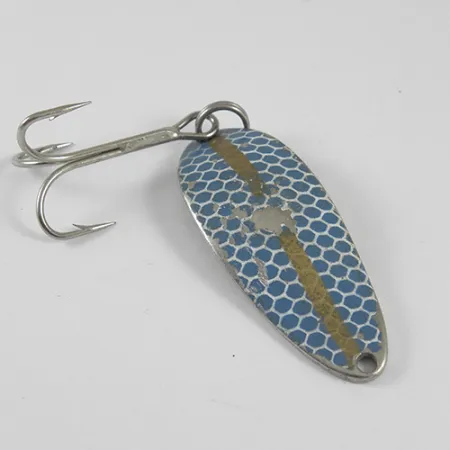 Seneca Little Cleo (Hula Girl) Cuiller, Bleu / Nickel, 10g, #1770