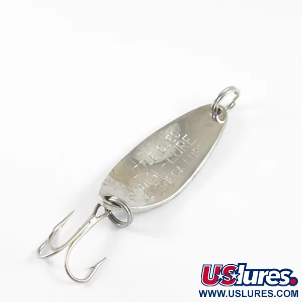 Cuiller Seneca Little Cleo, Nickel / Bleu, 7g, Modèle Vintage, #1774