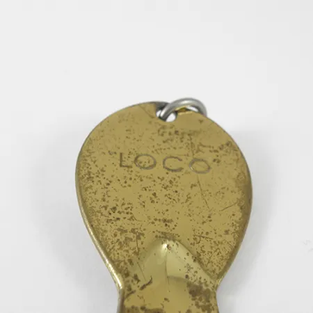 Glen Evans Loco 4 Cuillère, Or, 23g, Motif Écailles, #1775