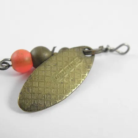 Mepps Aglia Long 0 Cuiller, Laiton, 2.6g, Feuille de Saule, #1784