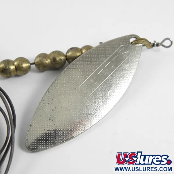 Mepps Aglia Long 3 COMBO KILLER Cuiller, Argent/Laiton, 19g, #1788