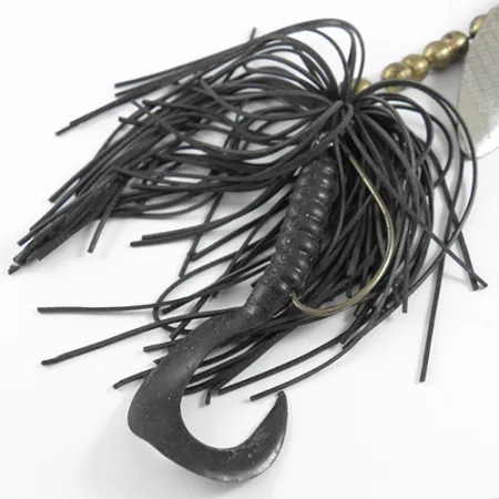 Mepps Aglia Long 3 COMBO KILLER Cuiller, Argent/Laiton, 19g, #1788