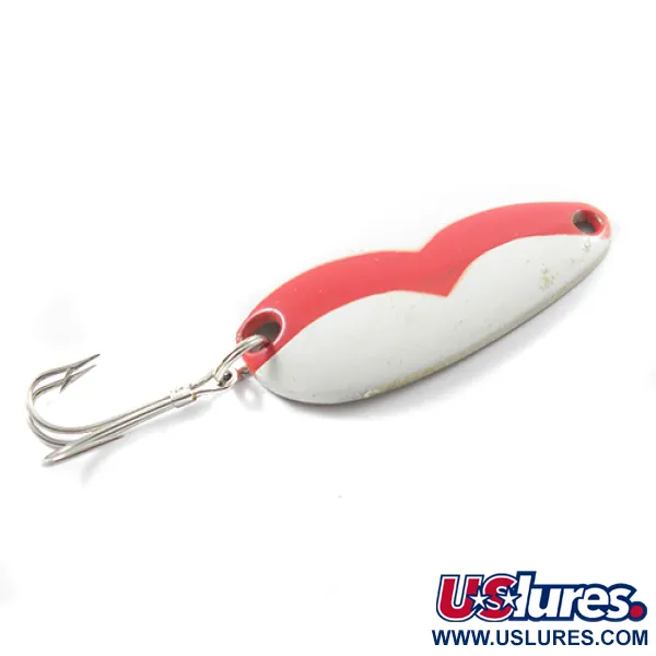 Balo 3 Cuillère, Rouge / Blanc / Laiton, 14g, Corps Laiton, #1798