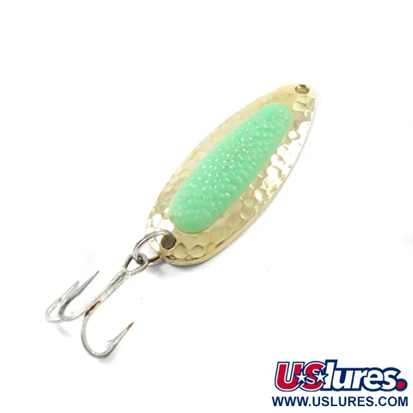 Blue Fox Pixee Cuillère ondulante, Gold/Fluorescent Green, 14g, #1800