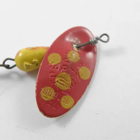 Panther Martin 2 Cuillère, Rouge/Jaune/Laiton, 2,5g, Vintage, #1815