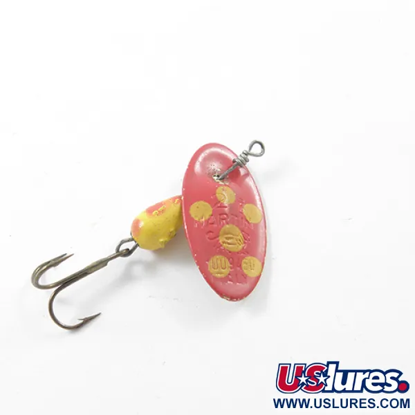 Panther Martin 2 Cuillère, Rouge/Jaune/Laiton, 2,5g, Vintage, #1815