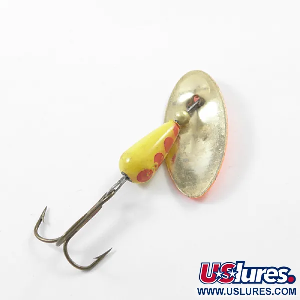 Panther Martin 6 Cuiller, Jaune/Orange/Laiton, 6g, Palette Laiton, #1817