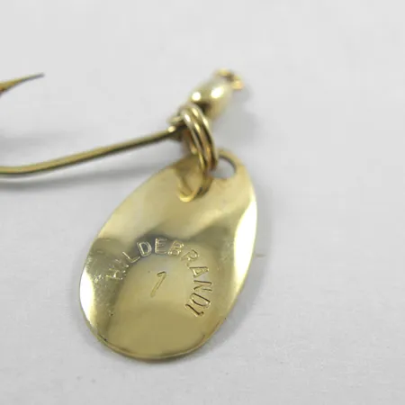 Yakima Bait Hildebrandt 1 Cuillère, Or, 1g, Sonic Blades, #1818