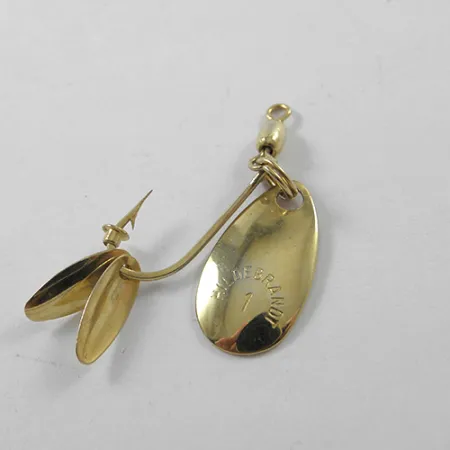 Yakima Bait Hildebrandt 1 Cuillère, Or, 1g, Sonic Blades, #1818