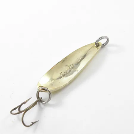 Acme Fiord Spoon Jr Cuillère, Jaune/Or, 3.4g, Leurre Vintage, #1821