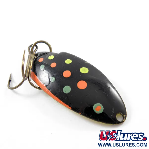 Thomas Buoyant Cuillère, Black/Yellow/Red/Green, 5g, Vintage, #1823