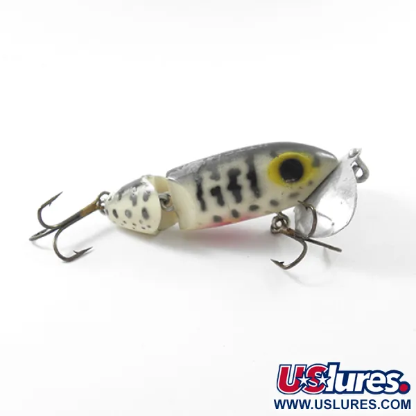 Fred Arbogast Jitterbug Jointed Leurre Surface, Tiger, 10g, #1831