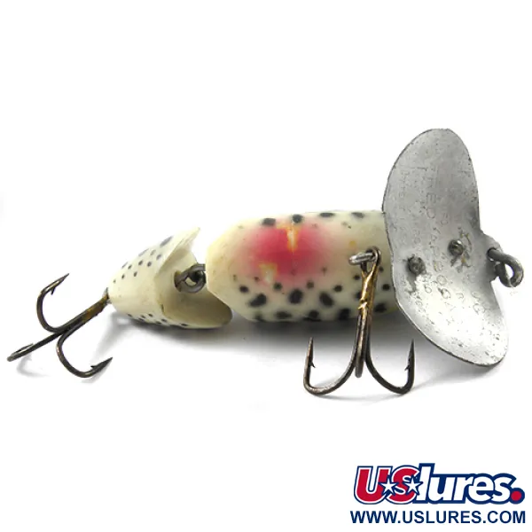 Fred Arbogast Jitterbug Jointed Leurre Surface, Tiger, 10g, #1831