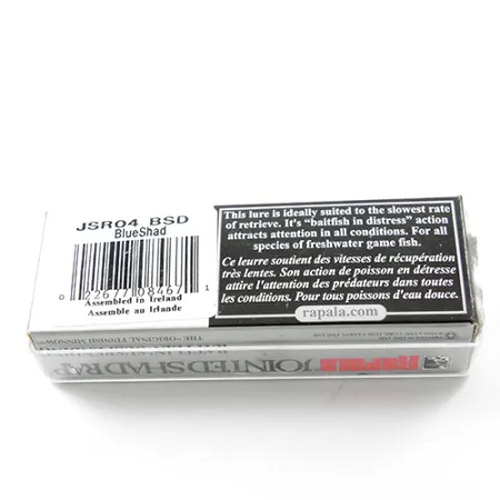 Rapala Jointed Shad Rap Rattlin 40, Bleu clair, 5g, Articulé, #1832