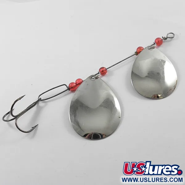 Lucky Strike Cuiller Tandem, Nickel/Cuivre/Rouge, 12.5g, Tandem, #1833