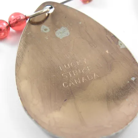 Lucky Strike Cuiller Tandem, Nickel/Cuivre/Rouge, 12.5g, Tandem, #1833