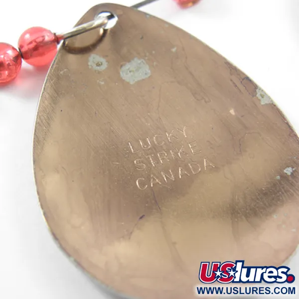 Lucky Strike Cuiller Tandem, Nickel/Cuivre/Rouge, 12.5g, Tandem, #1833