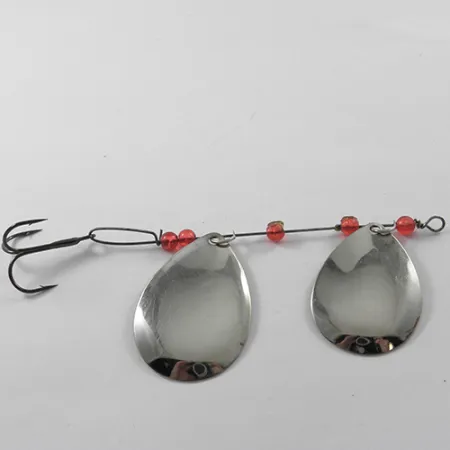 Lucky Strike Cuiller Tandem, Nickel/Cuivre/Rouge, 12.5g, Tandem, #1833