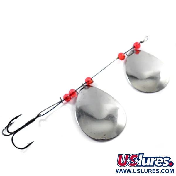 Lucky Strike Cuiller Tandem, Nickel/Cuivre/Rouge, 12.5g, Tandem, #1833