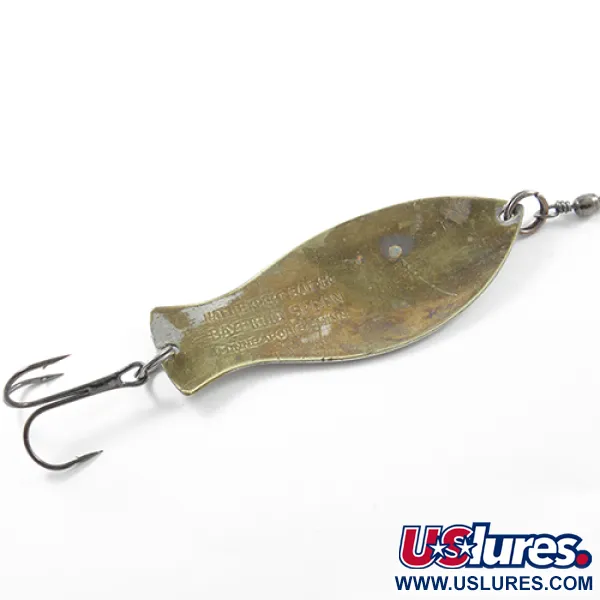 Nebco Bayfield spoon Cuillère, Nickel / Laiton, 21g, Émerillon, #1839