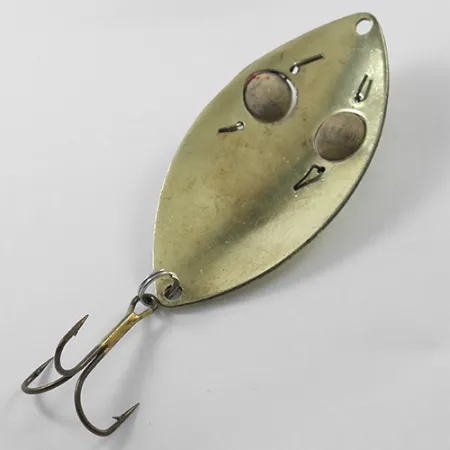 Lucky Strike Gold Red Flash Cuillère, Laiton, 21g, Yeux bois, #1840