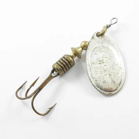 Mepps Aglia 2 Cuiller Tournante, Argent, 4.5g, Vintage, #1841