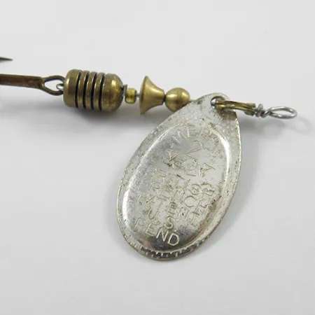 Mepps Aglia 2 Cuiller Tournante, Argent, 4.5g, Vintage, #1841