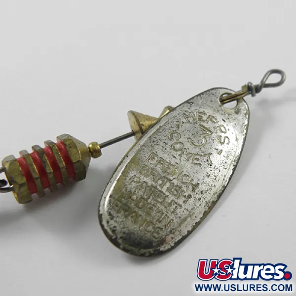 Mepps Comet 3 Cuillère, Argent, 6,5g, Hameçon amovible, #1843