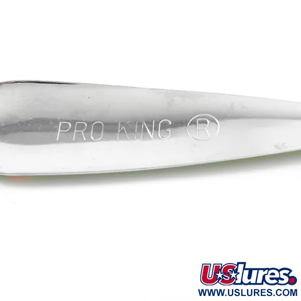 Pro King Cuillère Traîne, Vert/Orange, 12,5g, Honeycomb, #1851
