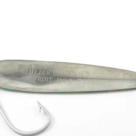 Eppinger Dardevle Flutter-Chuck Magnum 3200 Cuillère, Vert/Nickel, 14g, #1852