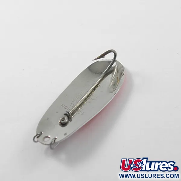 Scorpion Weedless Cuillère, Rouge / Blanc / Nickel, 7g, Anti-herbe, #1863