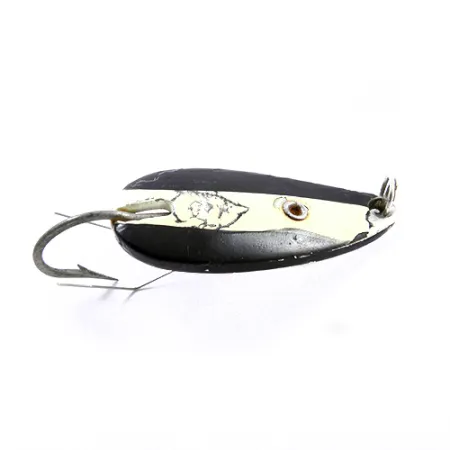 Eppinger Weedless Dardevle Midget Cuillère, Noir/Blanc/Nickel, 6g, #1867