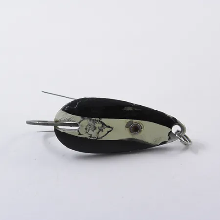 Eppinger Weedless Dardevle Midget Cuillère, Noir/Blanc/Nickel, 6g, #1867