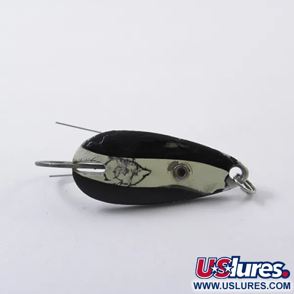 Eppinger Weedless Dardevle Midget Cuillère, Noir/Blanc/Nickel, 6g, #1867