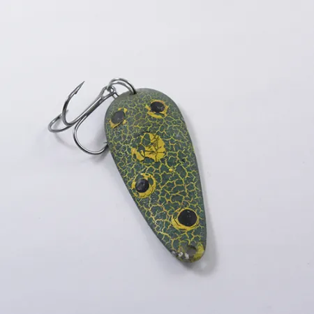 Eppinger Dardevle Imp Cuillère, Frog/Nickel, 11g, Vintage, #1869