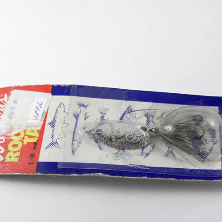 Cuillère Yakima Bait Rooster Tail, Nickel/Noir/Blanc, 3.54g, #1872