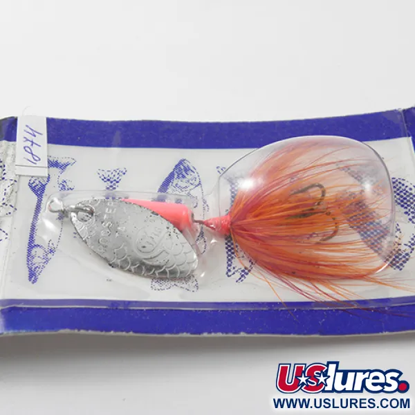 Worden’s Original Rooster Tail Cuillère, Nickel/Rouge, 1,77g, #1874