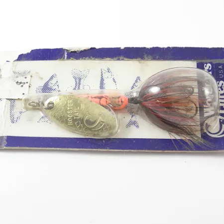 Yakima Bait Worden’s Original Rooster Tail Cuiller, Or/Rouge, 4.7g, #1880