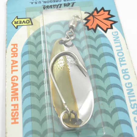 Les Davis Canadian Wonder Cuillère, Nickel/Or, 7g, Fini 50/50, #1884