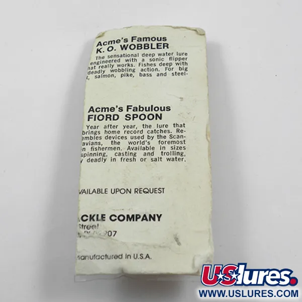 Acme Kastmaster Cuillère, Orange, 14g, Alliage Équilibré, #1886